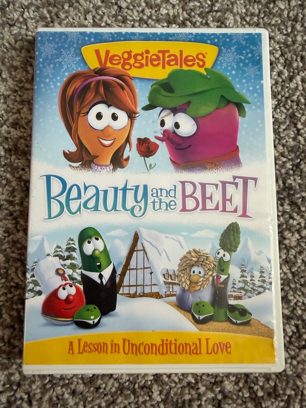 VeggieTales: Beauty and the Beet DVD 2014 Big Idea Kids Family Movie